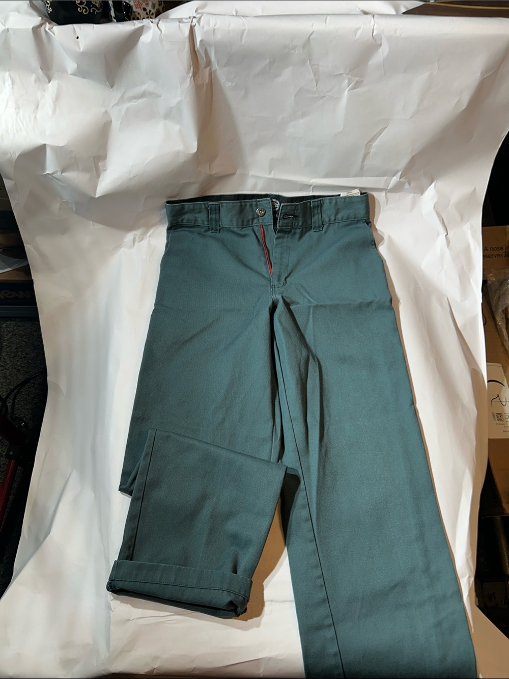 Dickies Men’s Work Pants Set of 3 (32x32) Black, Gray & Teal - Picture 6 of 14